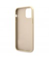 Guess GUHCP12LRSAVSLG iPhone 12 Pro Max 6.7" gold/gold hardcase Saffiano Vintage Script