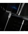 Baseus stereo audio cable AUX 3.5 mm mini jack - USB Type C for tablet phone 120cm black (CAM01-01)