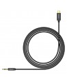 Baseus stereo audio cable AUX 3.5 mm mini jack - USB Type C for tablet phone 120cm black (CAM01-01)