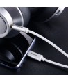 Baseus stereo audio cable AUX 3.5 mm mini jack - USB Type C for tablet phone 120cm black (CAM01-01)