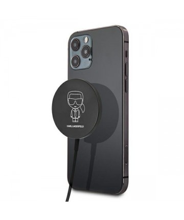 Karl Lagerfeld 15W Wireless Charger with MagSafe - Black
