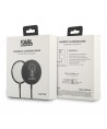 Karl Lagerfeld 15W Wireless Charger with MagSafe - Black