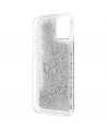 Guess GUHCP12LLG4GSI iPhone 12 Pro Max 6.7" silver/silver hardcase 4G Big Liquid Glitter