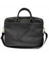 Guess Saffiano Script bag for a 16" laptop - black