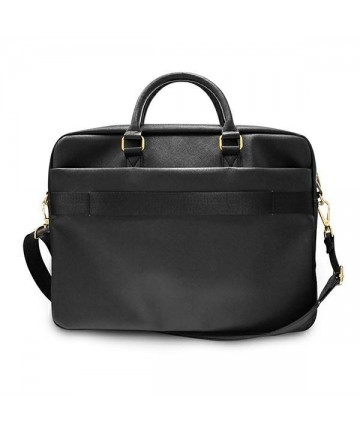 Guess Saffiano Script bag for a 16" laptop - black