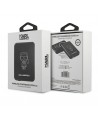 Karl Lagerfeld 3000mAh Inductive Powerbank with MagSafe - Black