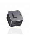 Hub Joyroom S-H121 USB-C stand - USB-A 3.0 / RJ45 / HDMI / USB-C / Thunderbolt for MacBook Pro - gray