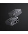 Hub Joyroom S-H121 USB-C stand - USB-A 3.0 / RJ45 / HDMI / USB-C / Thunderbolt for MacBook Pro - gray
