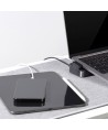Hub Joyroom S-H121 USB-C stand - USB-A 3.0 / RJ45 / HDMI / USB-C / Thunderbolt for MacBook Pro - gray