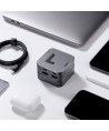 Hub Joyroom S-H121 USB-C stand - USB-A 3.0 / RJ45 / HDMI / USB-C / Thunderbolt for MacBook Pro - gray