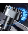Joyroom car charger 2xPD + 2xQC3.0 72W 1.5m black (JR-CL05)