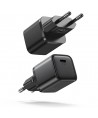 Joyroom fast wall charger USB Type C 20W Power Delivery Quick Charge 3.0 AFC black (L-P202)