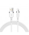 Joyroom Liquid Silicone Data Cable N2 USB-A / Lightning 2.4A 1.2m - White