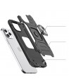 Wozinsky Ring Armor Case Kickstand Tough Rugged Cover for iPhone 13 mini rose