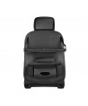 Car seat organizer seat protector seat cover shelf mini car table black