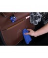 Car seat organizer seat protector seat cover shelf mini car table black