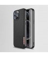 Dux Ducis Fino case covered with nylon material for iPhone 13 Pro gray