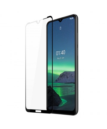 Dux Ducis 10D Tempered Glass Tough Screen Protector Full Coveraged with Frame for Nokia 1.4 transparent (case friendly)