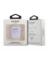 Guess GUA2SGGEU AirPods cover purple/purple Silicone Glitter