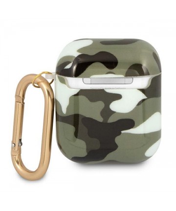 Guess GUA2UCAMA AirPods cover green/khaki Camo Collection