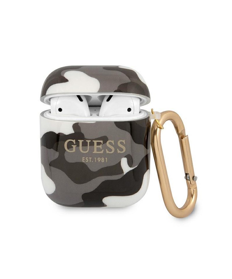 Guess GUA2UCAMG AirPods cover black/black Camo Collection