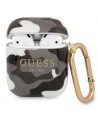 Guess GUA2UCAMG AirPods cover black/black Camo Collection