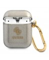 Guess GUA2UCG4GK AirPods cover black/black Glitter Collection