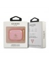 Guess GUA3UCG4GP AirPods 3 cover pink/pink Glitter Collection