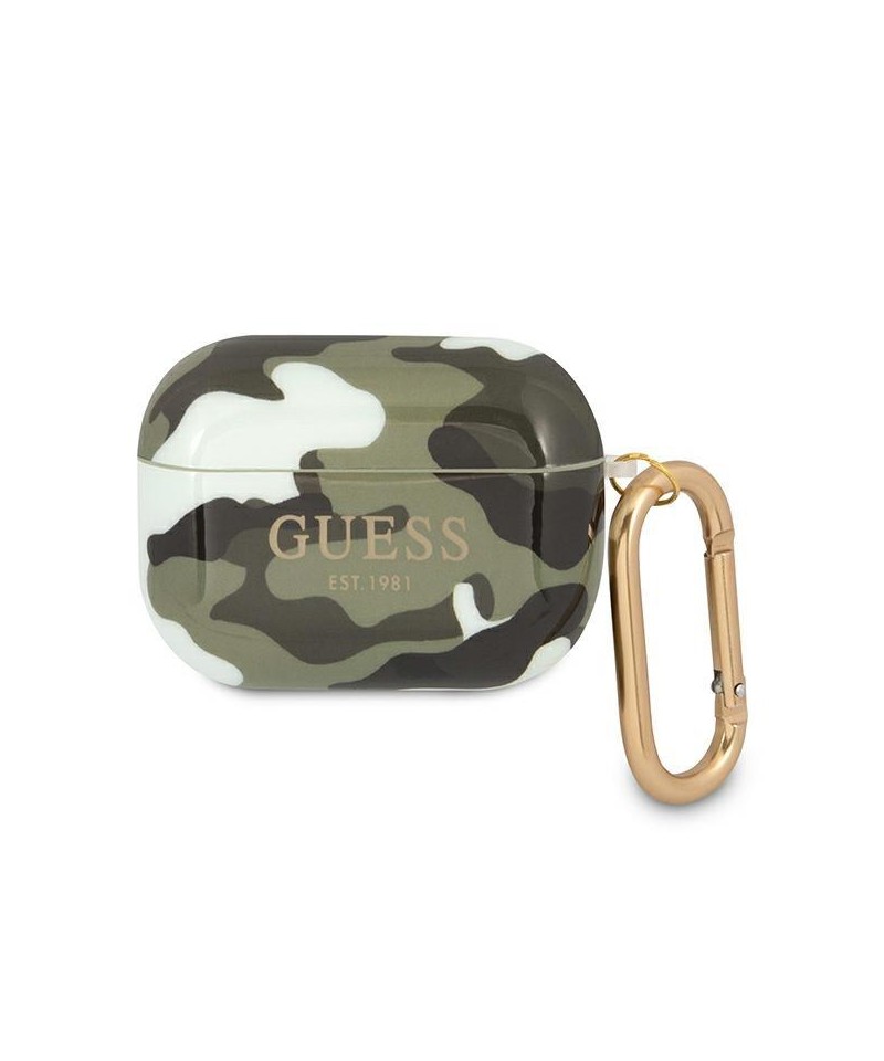 Guess GUAPUCAMA AirPods Pro cover green/khaki Camo Collection