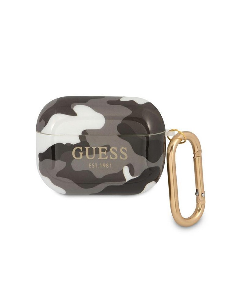 Guess GUAPUCAMG AirPods Pro cover black/black Camo Collection