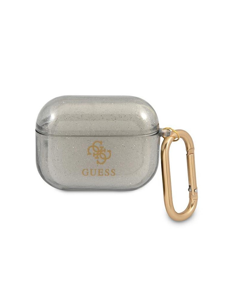 Guess GUAPUCG4GK AirPods Pro cover black/black Glitter Collection