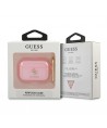 Guess GUAPUCG4GP AirPods Pro cover pink/pink Glitter Collection