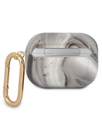 Guess GUAPUNMK AirPods Pro cover black/black Marble Collection