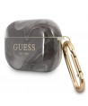 Guess GUAPUNMK AirPods Pro cover black/black Marble Collection