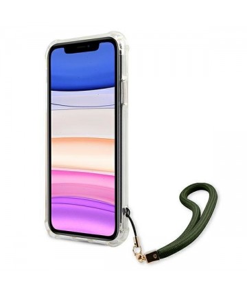 Guess GUHCN61KSARKA iPhone 11 6.1" / Xr green/khaki hardcase Camo Collection