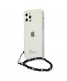 Guess GUHCP12LKPSBK iPhone 12 Pro Max 6.7" Transparent hardcase Black Pearl