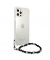 Guess GUHCP12LKPSBK iPhone 12 Pro Max 6.7" Transparent hardcase Black Pearl