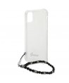 Guess GUHCP12LKPSBK iPhone 12 Pro Max 6.7" Transparent hardcase Black Pearl