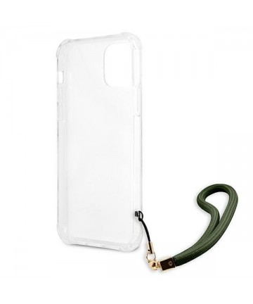 Guess GUHCP12LKSARKA iPhone 12 Pro Max 6.7" green/khaki hardcase Camo Collection