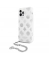 Guess GUHCP12LKSPESI iPhone 12 Pro Max 6.7" silver/silver hardcase Peony Chain Collection