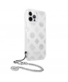 Guess GUHCP12LKSPESI iPhone 12 Pro Max 6.7" silver/silver hardcase Peony Chain Collection
