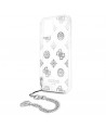 Guess GUHCP12LKSPESI iPhone 12 Pro Max 6.7" silver/silver hardcase Peony Chain Collection
