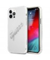 Guess GUHCP12LKTRSVSI iPhone 12 Pro Max 6.7" Transparent hardcase Vintage Script Silver