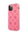 Guess GUHCP12LLSPEFU iPhone 12 Pro Max 6.7" fuchsia/fuchsia hard case Peony Collection