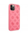 Guess GUHCP12LLSPEFU iPhone 12 Pro Max 6.7" fuchsia/fuchsia hard case Peony Collection
