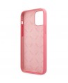 Guess GUHCP12LLSPEFU iPhone 12 Pro Max 6.7" fuchsia/fuchsia hard case Peony Collection