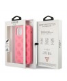Guess GUHCP12LLSPEFU iPhone 12 Pro Max 6.7" fuchsia/fuchsia hard case Peony Collection