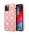 Guess GUHCP12LLSPEWPI iPhone 12 Pro Max 6.7" pink/pink hard case Peony Collection