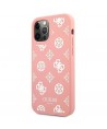 Guess GUHCP12LLSPEWPI iPhone 12 Pro Max 6.7" pink/pink hard case Peony Collection