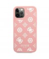 Guess GUHCP12LLSPEWPI iPhone 12 Pro Max 6.7" pink/pink hard case Peony Collection